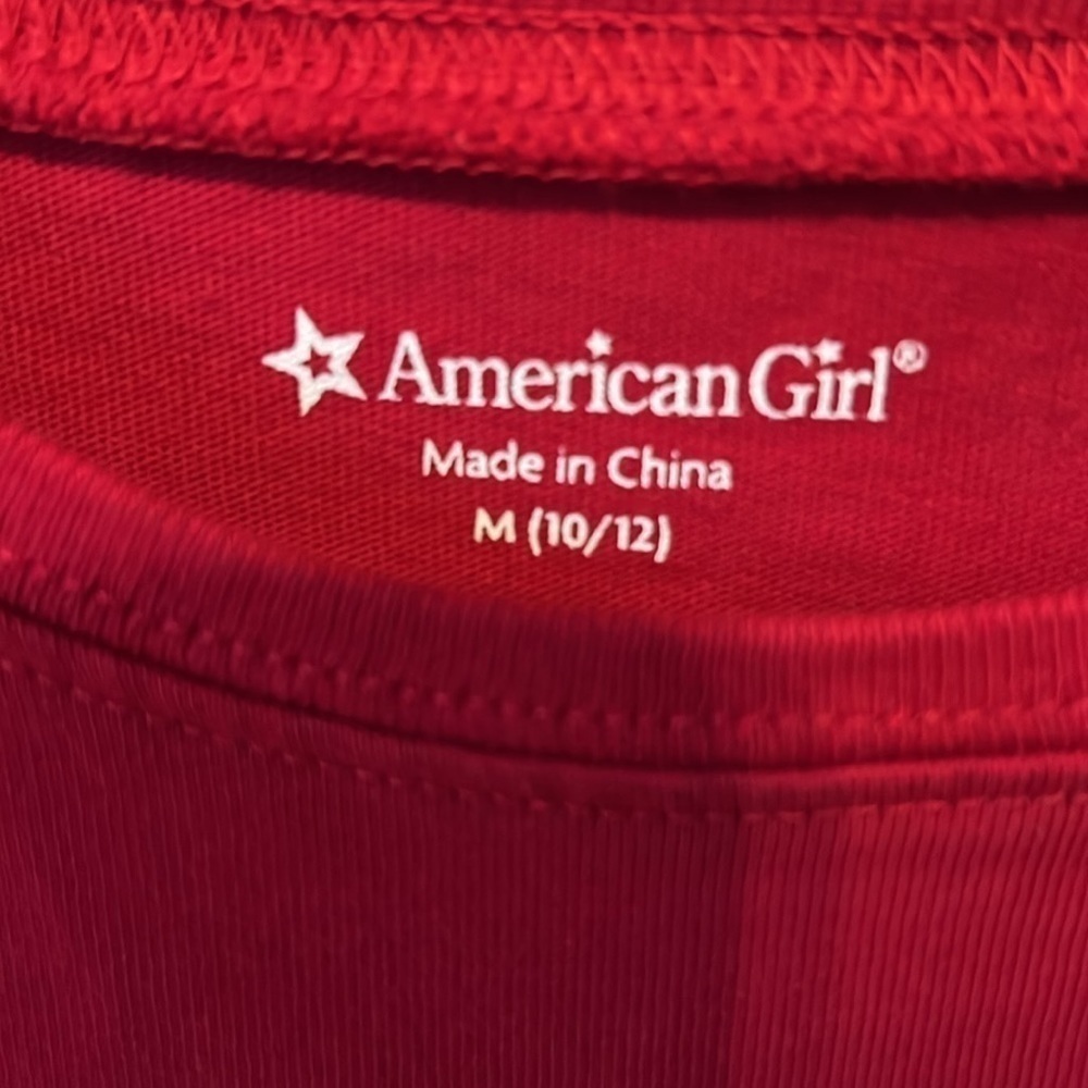 ๐๏ธ4 for $20 American Girl Charlotte t-shirt size M 10-12 - Picture 3 of 4